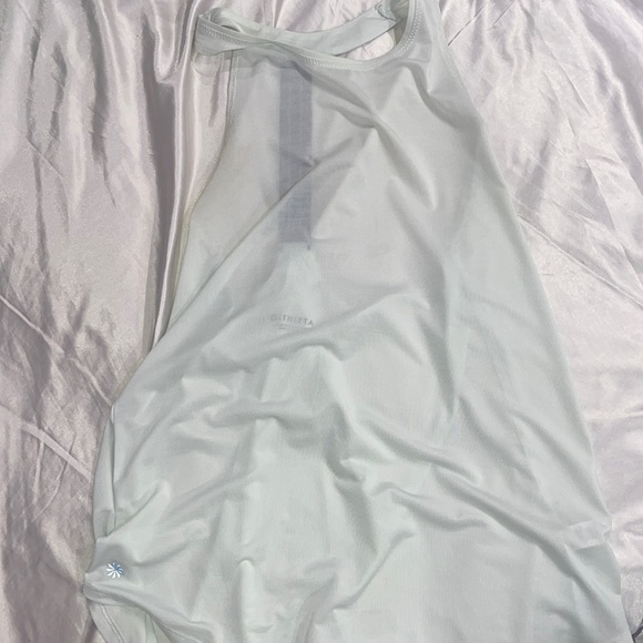 White Athleta Incline Racerback Tank - Picture 2 of 4